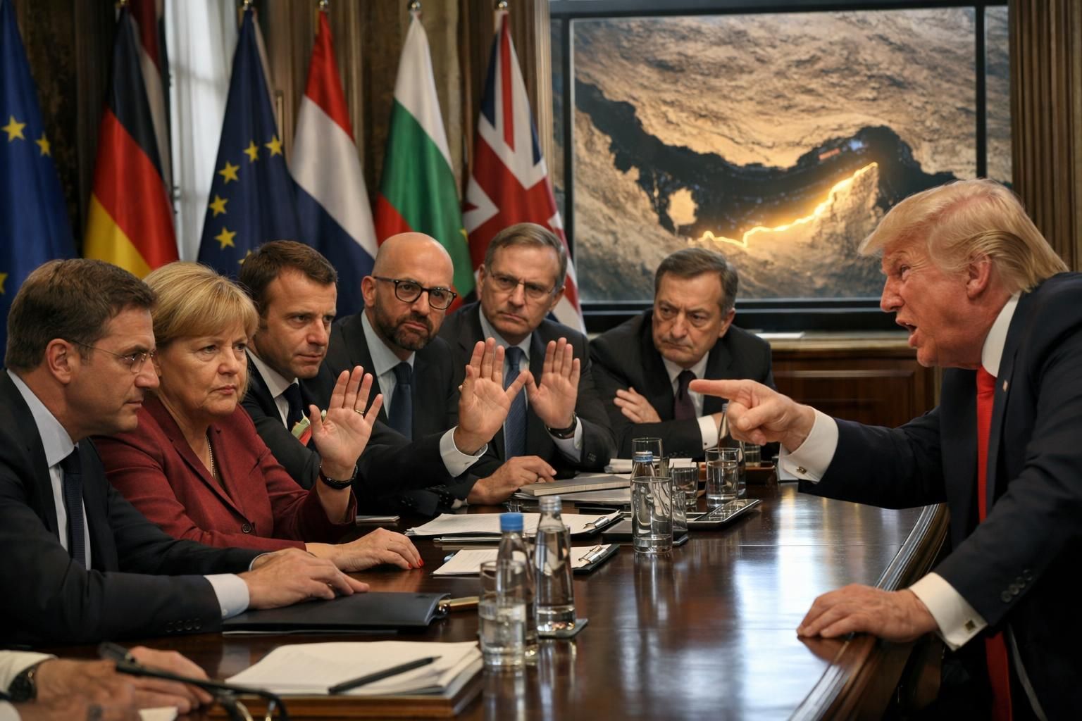 eropa secara serentak menolak ajakan presiden trump untuk mengirim pasukan ke selat hormuz, menegaskan sikap tegas dalam isu keamanan regional.
