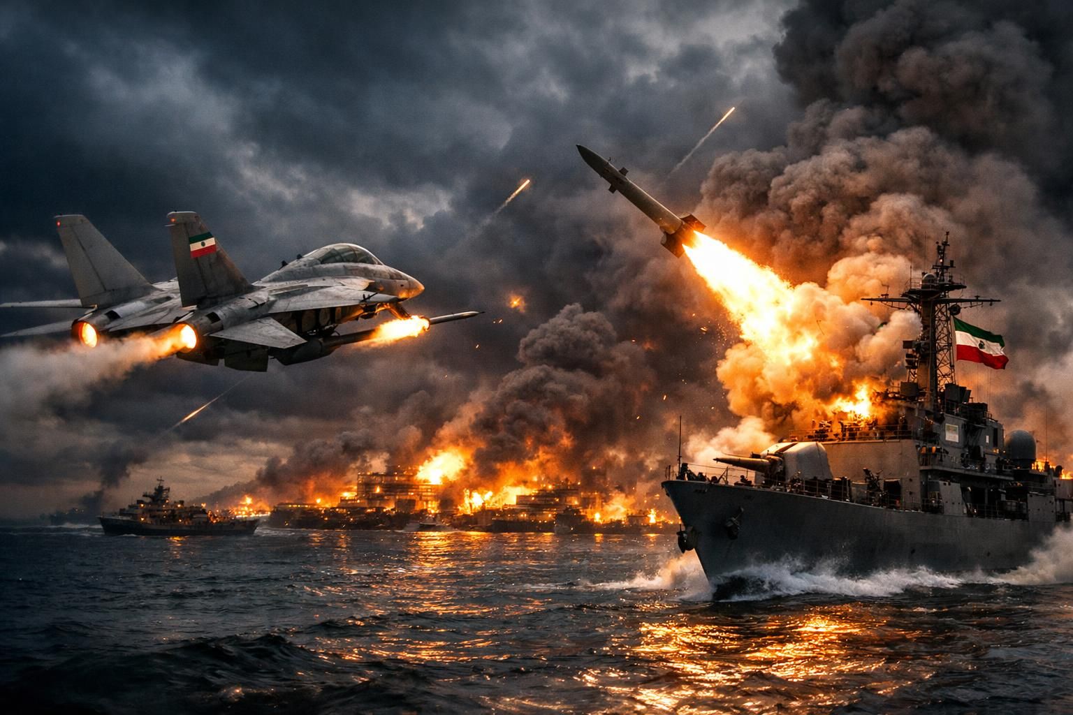 iran melancarkan serangan terbaru yang menargetkan pangkalan militer as dan israel di teluk. simak update lengkapnya di detiknews.