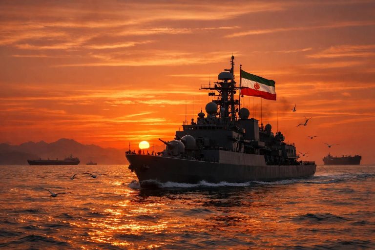 iran memperingatkan kapal yang melintasi selat hormuz agar siap menghadapi tindakan tegas untuk menjaga keamanan wilayah tersebut.