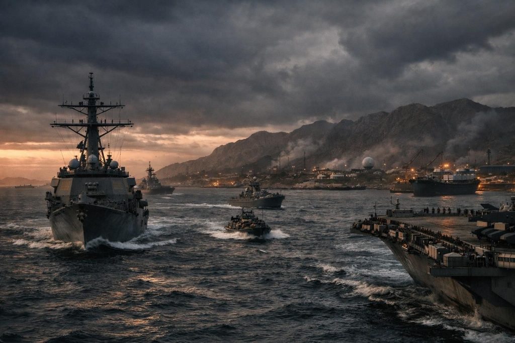 iran mengancam akan menutup kembali selat hormuz jika amerika serikat melanjutkan blokade pelabuhan, meningkatkan ketegangan di kawasan strategis tersebut.