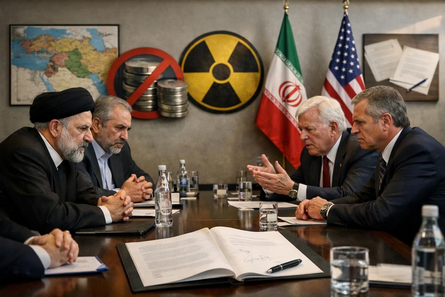 iran dan amerika serikat gagal mencapai kesepakatan dalam negosiasi penting, dipicu oleh lima isu krusial yang menjadi hambatan utama menurut laporan bbc.