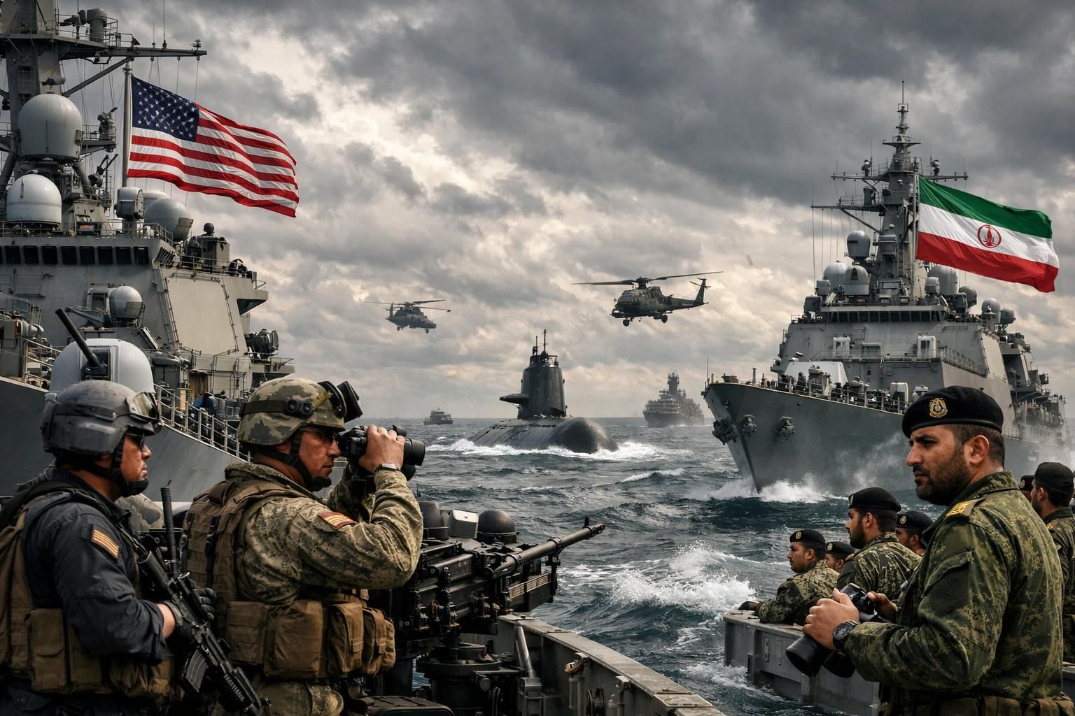 ketegangan antara as dan iran meningkat saat trump resmi memberlakukan blokade di selat hormuz, mengancam stabilitas kawasan. baca berita lengkapnya di cnbc indonesia.