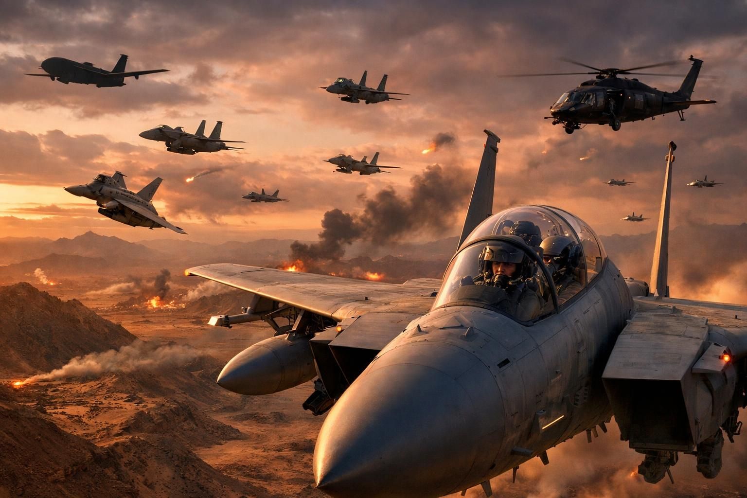 misi dramatis penyelamatan awak f-15 di iran yang melibatkan puluhan jet tempur dan operasi rahasia cia, penuh ketegangan dan strategi militèr.