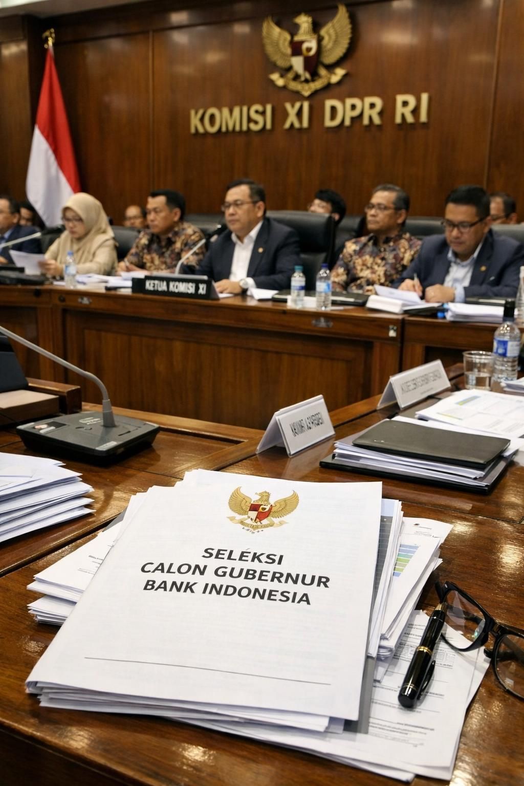 komisi xi dpr menunggu keputusan prabowo mengenai kandidat baru untuk gubernur bank indonesia menggantikan perry warjiyo, yang akan mempengaruhi kebijakan moneter dan stabilitas ekonomi nasional.