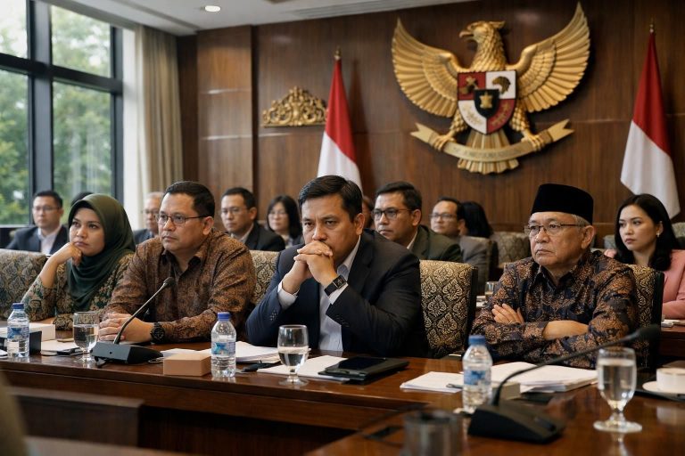 komisi xi dpr menunggu keputusan prabowo terkait penunjukan kandidat baru sebagai gubernur bank indonesia pengganti perry warjiyo, yang akan memengaruhi kebijakan ekonomi nasional.