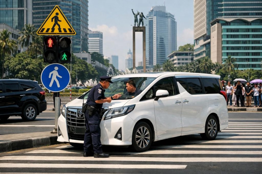 pelajari pelajaran penting dari insiden satpam dan alphard di bundaran hi serta aturan khusus pelican crossing yang wajib diketahui untuk keselamatan bersama.